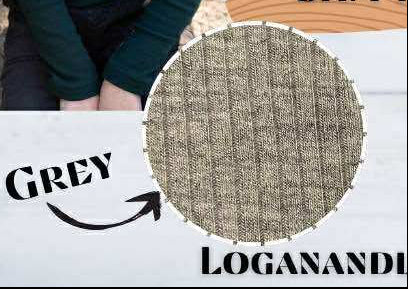 Heather Grey Ribbed Henley