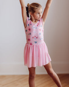 Pink Blossom Leotard