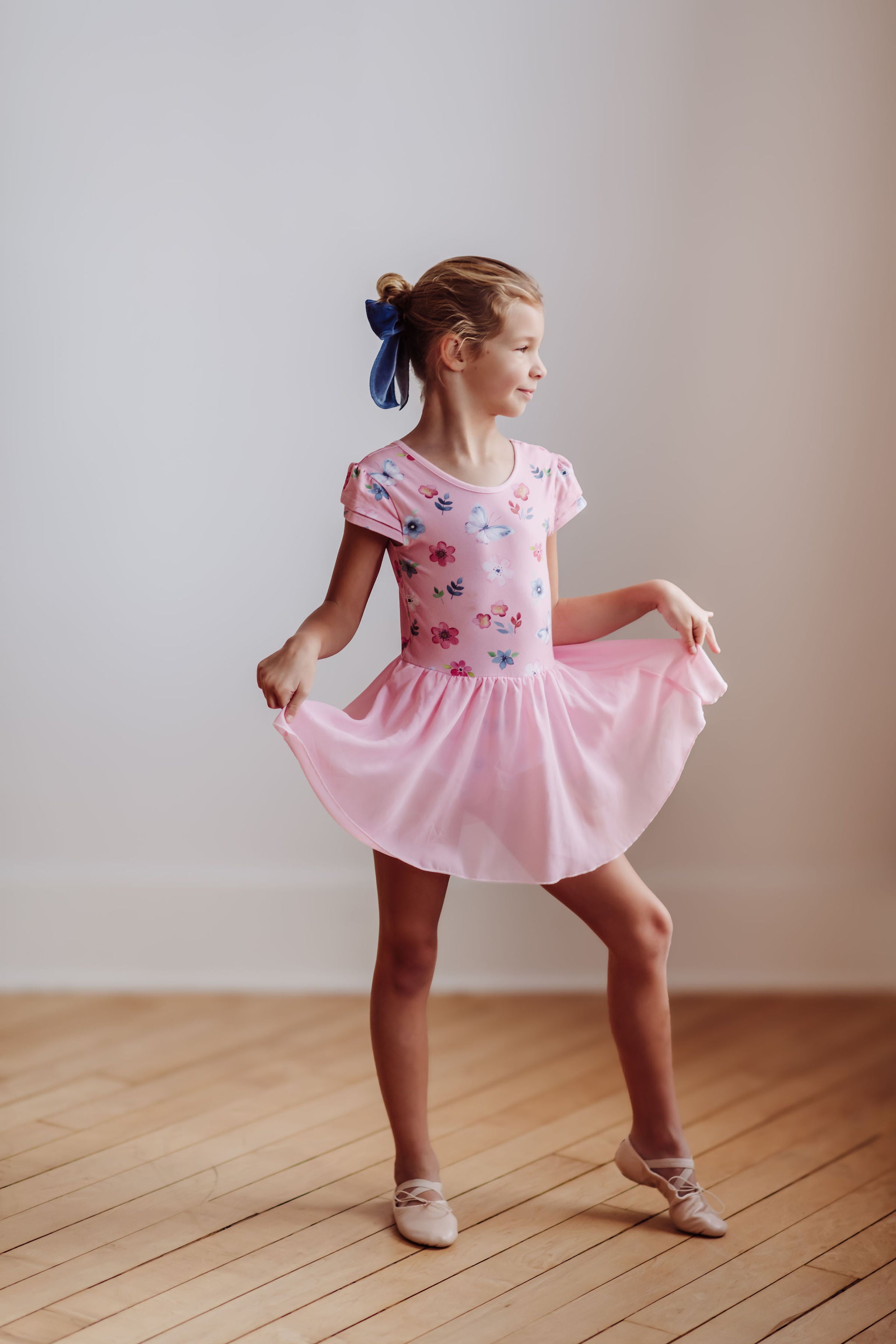 Pink Blossom Leotard