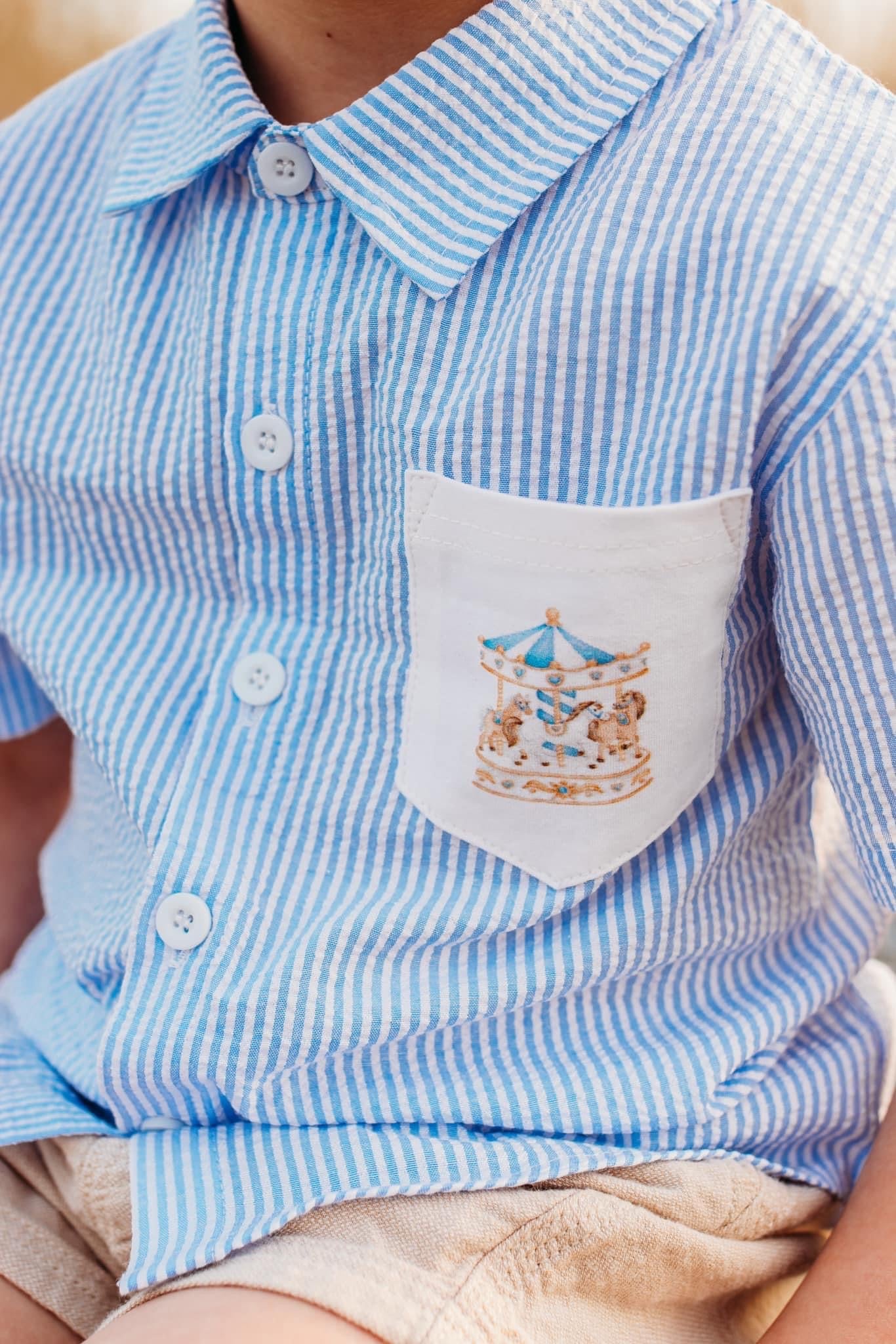 🎠 Carousel Button-Up 🎠
