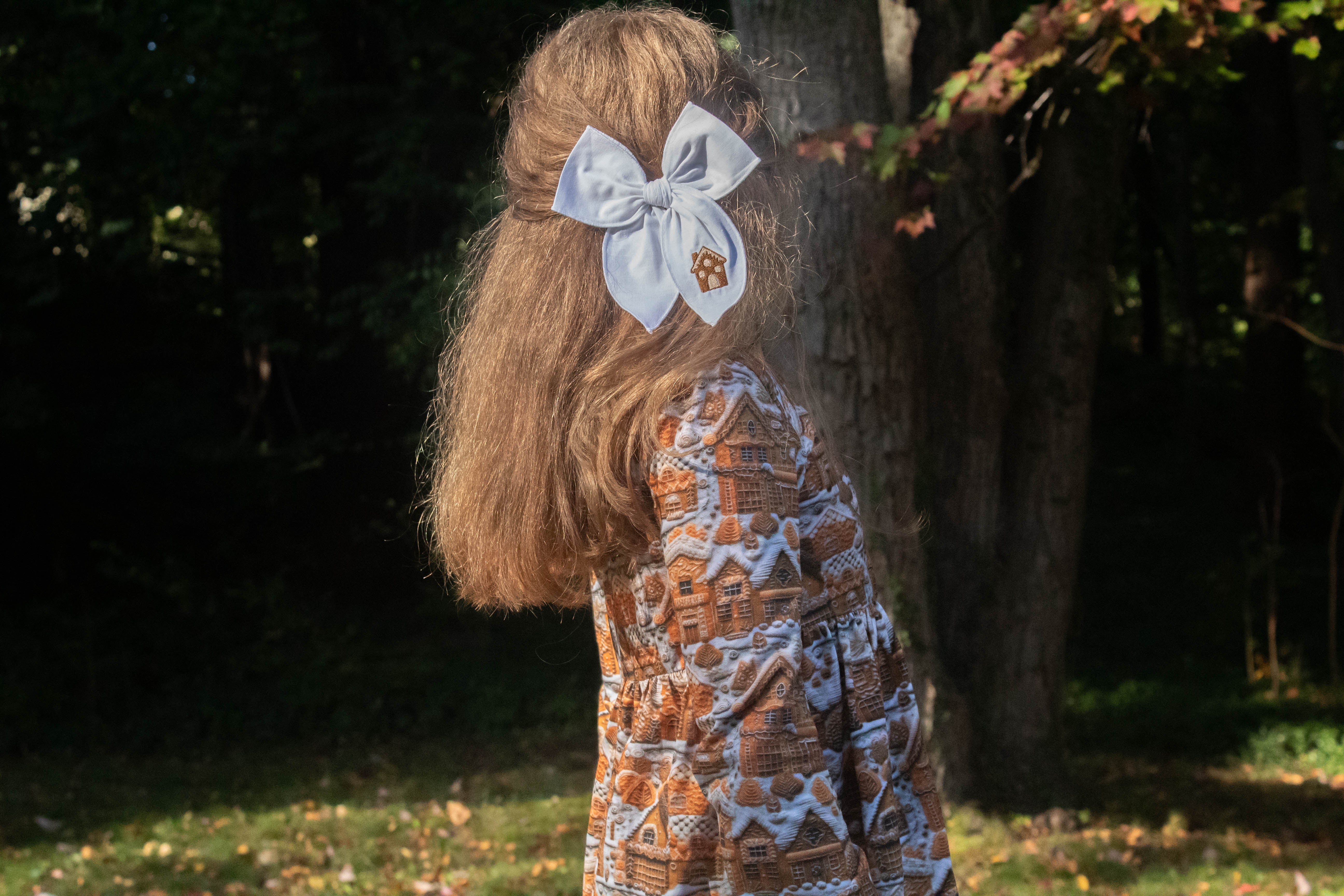 Gingerbread Peplum Set BAMBOO