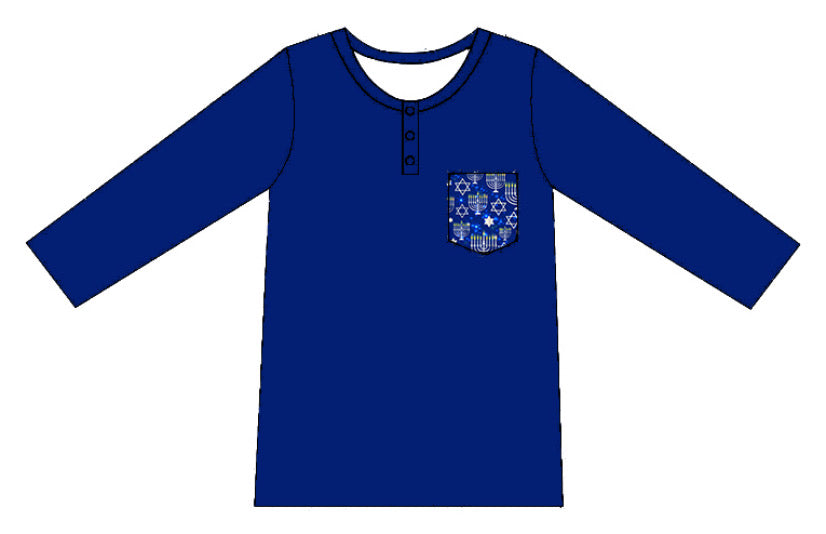 Hanukkah Long Sleeve Tee