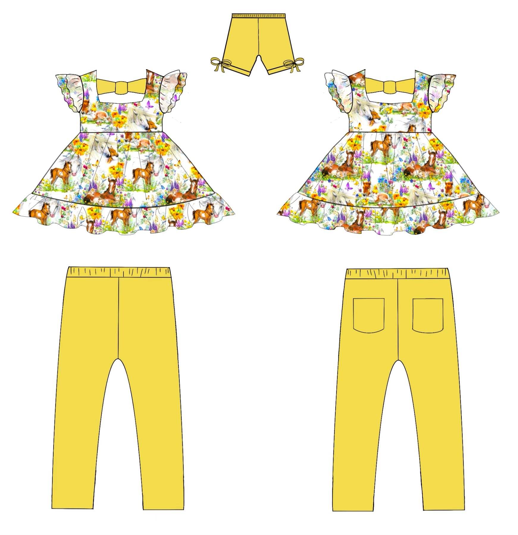 Horses Peplum