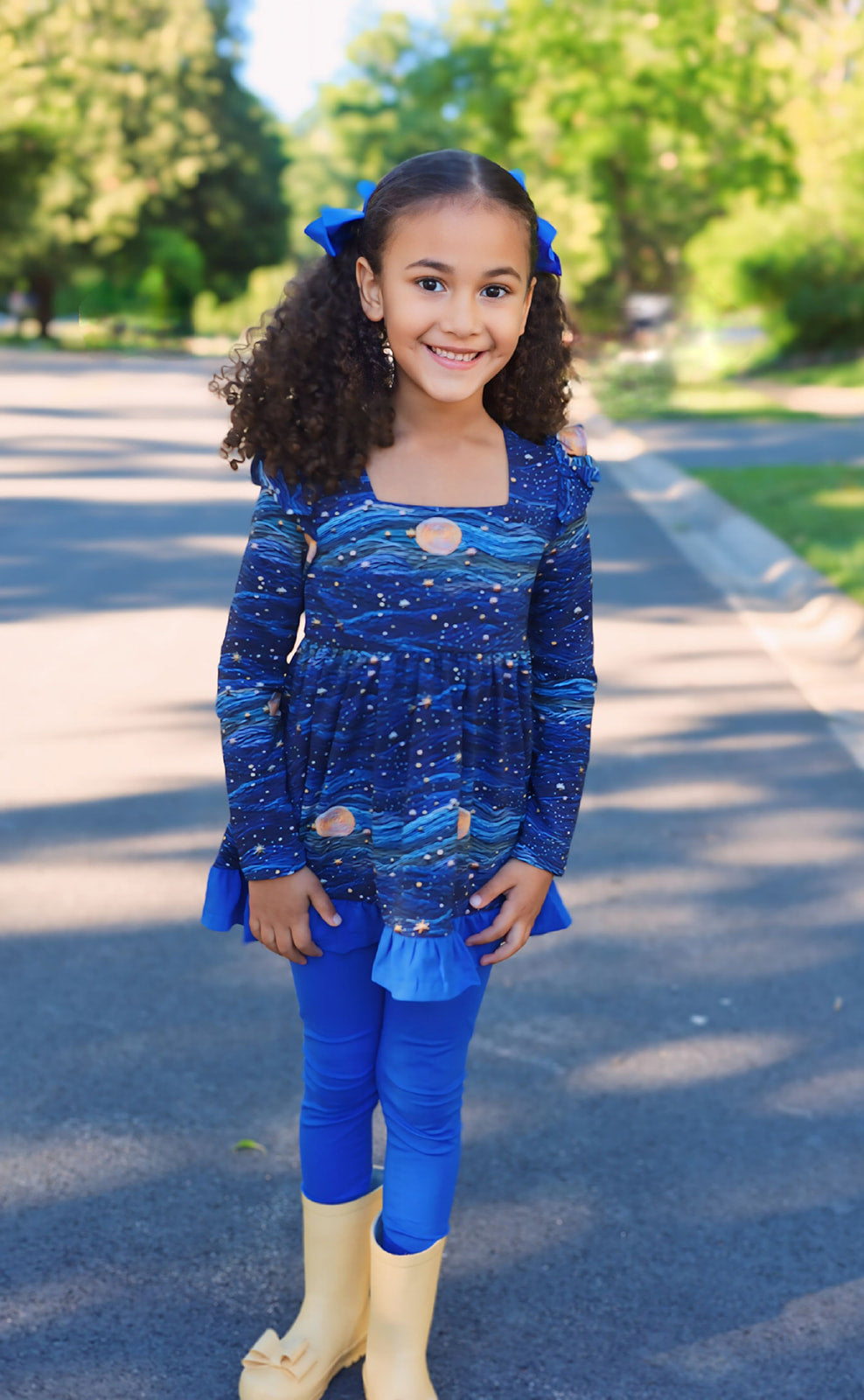 Stary Night 2.0 Peplum Set