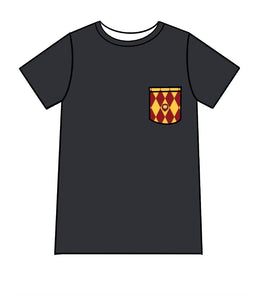Bravery Button up Henley Short Sleeve Tee