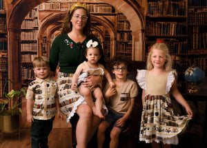 Belle’s Library Mama Skirt MIDI