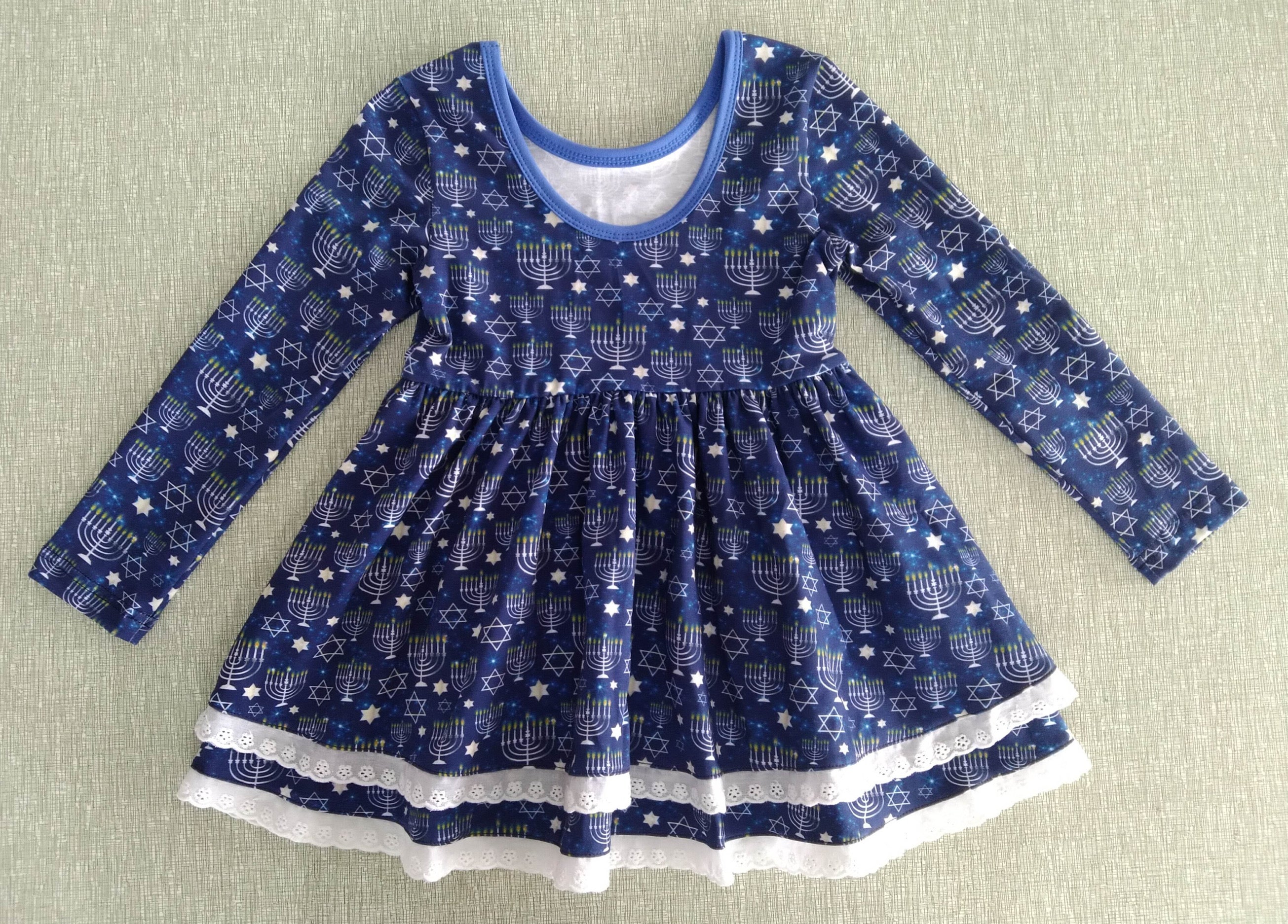 Hanukkah Peplum Set BAMBOO