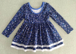 Hanukkah Peplum Set BAMBOO
