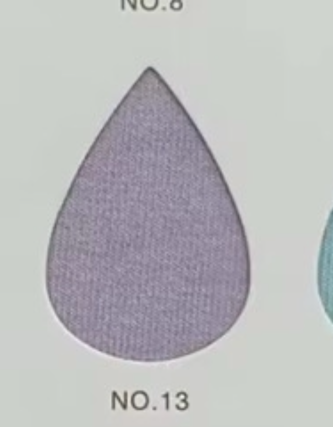 Lavender Ribbed Henley (Thin Ribbed)