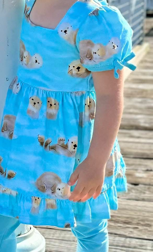 Otterly Adorable Peplum Set