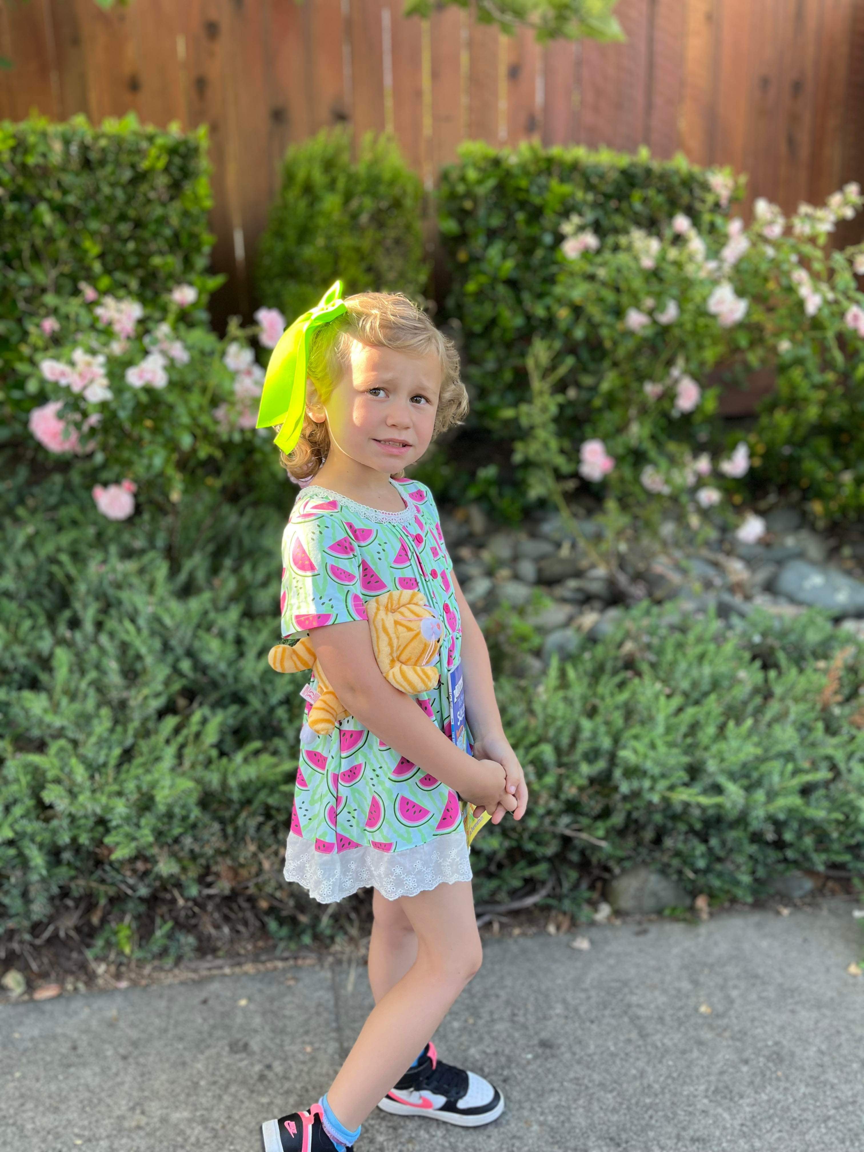 Watermelon Peplum