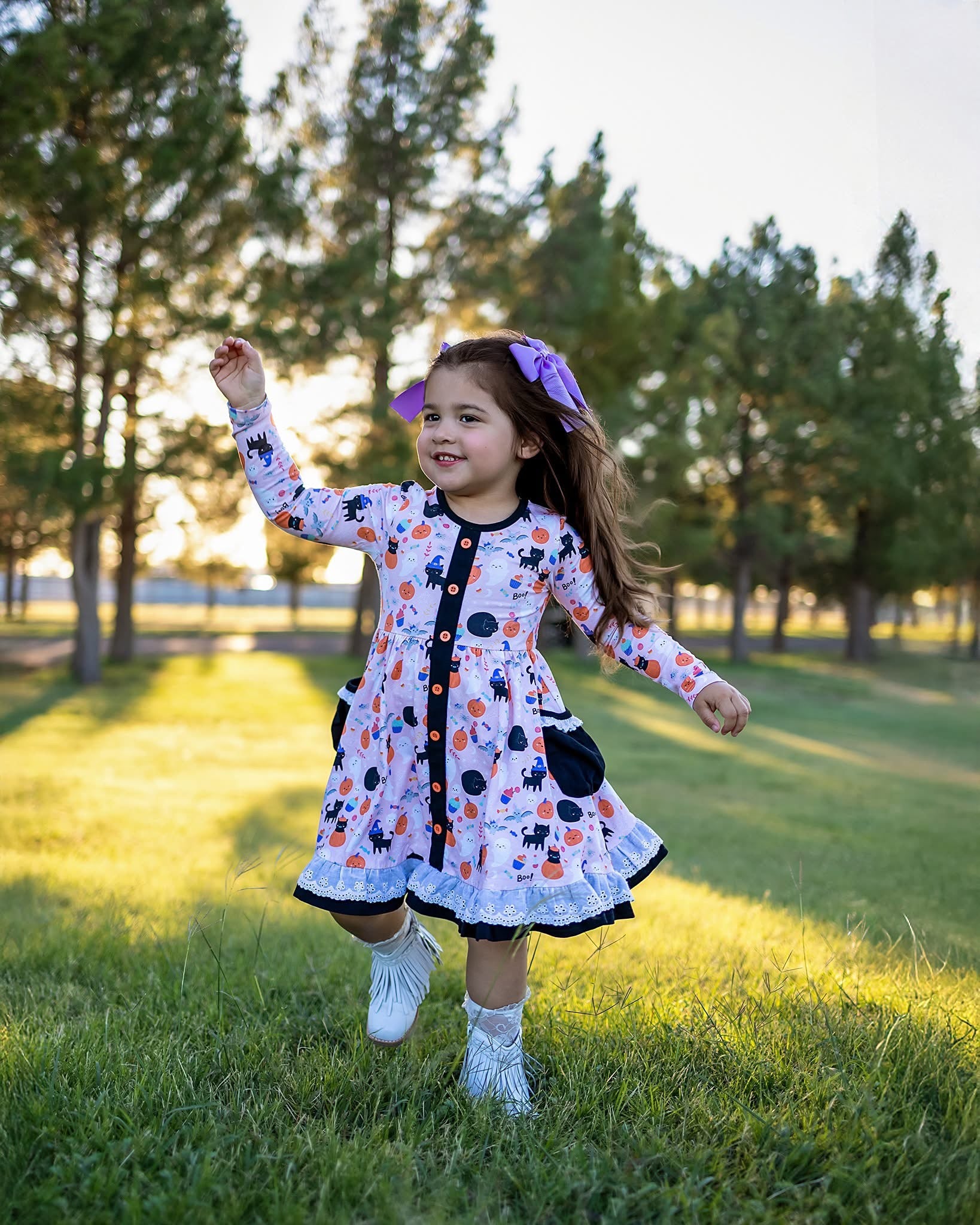 Halloween Time Dress SHORT SLEEVE