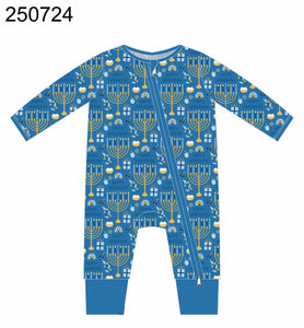 Hanukkah Zippie (No Ruffles)