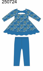 Hanukkah Peplum Set