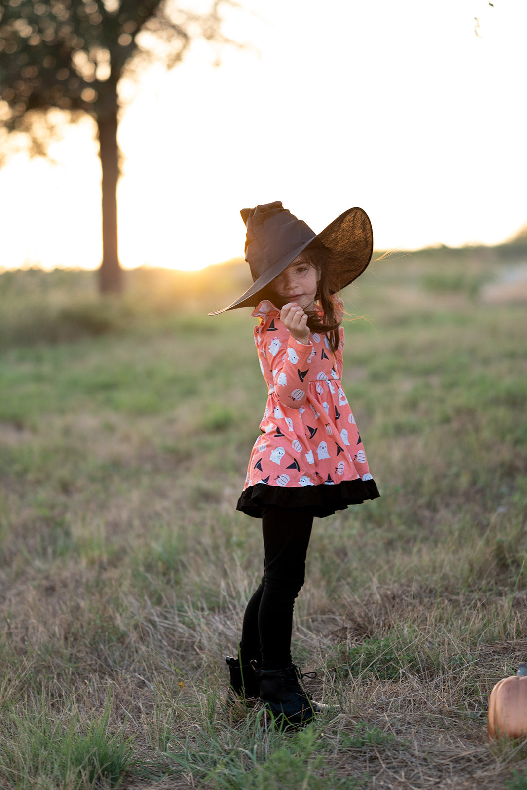 Boo-tiful Halloween peplum