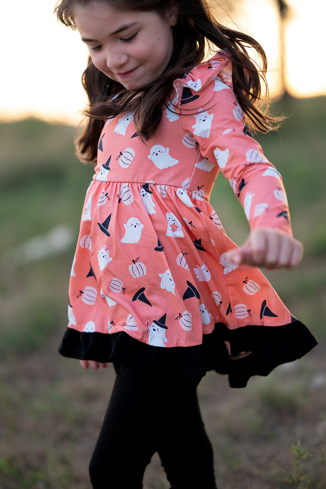 Boo-tiful Halloween peplum