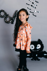Boo-tiful Halloween peplum