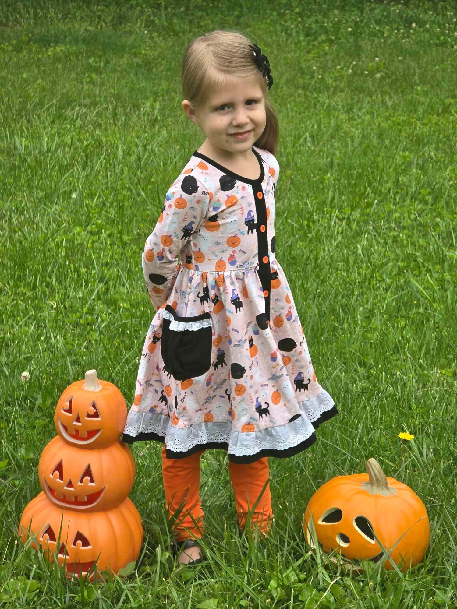 Halloween Time Dress SHORT SLEEVE