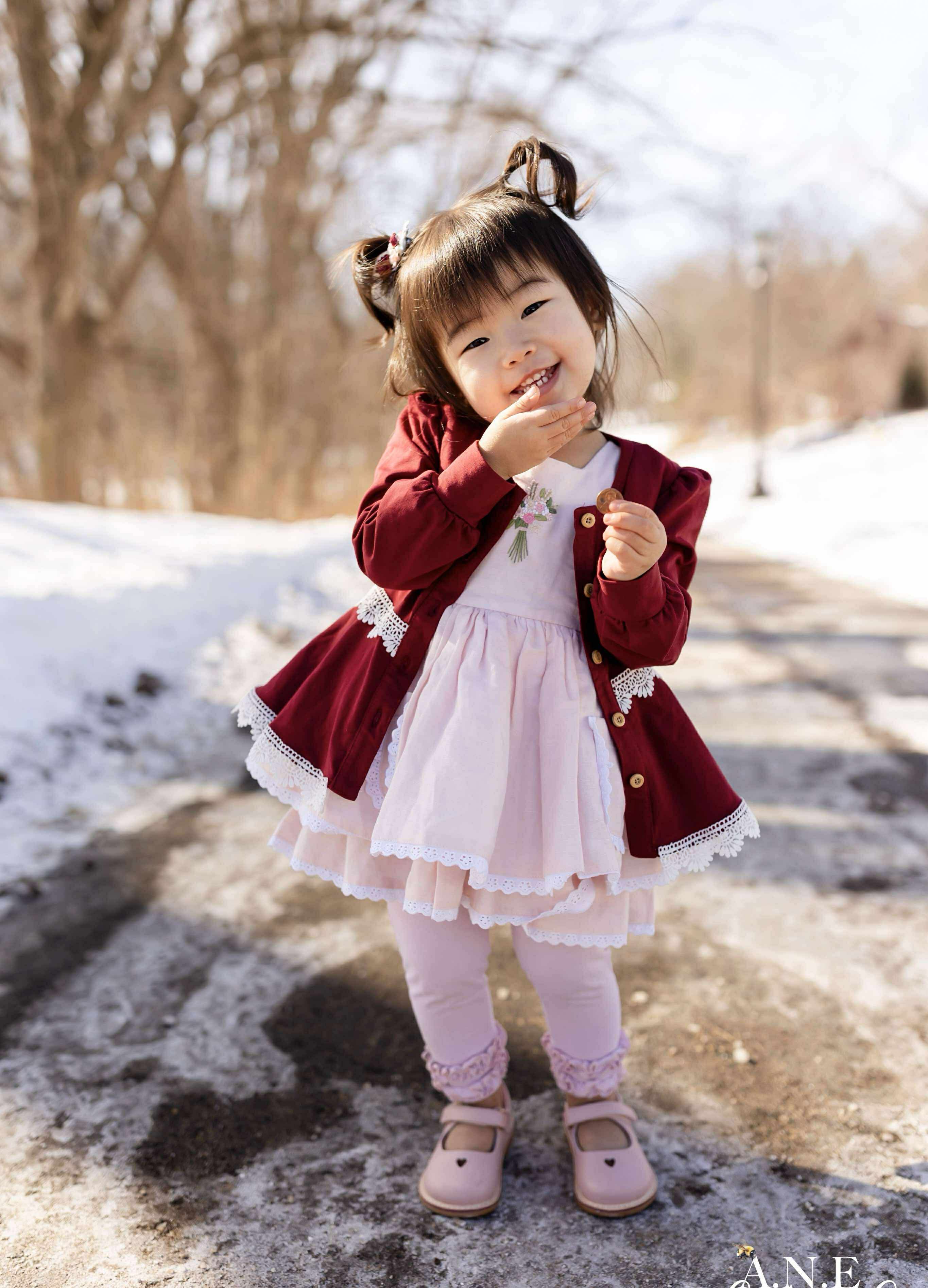 Maroon Cardigan