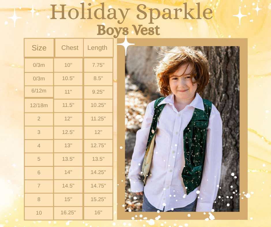 Holiday Sparkles Vest